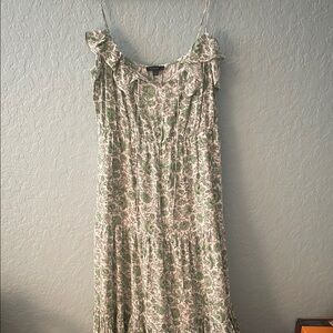 JCrew Maxi Sundress with Spaghetti Straps
